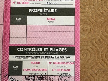 Vente: sac harnais et secours